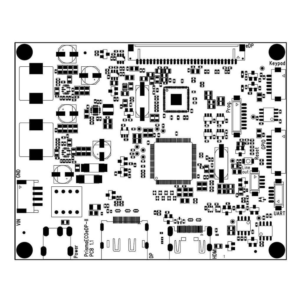 [LDC-030008-00] FORTEC Integrated PrismaECOeDP-II — LCD Controller