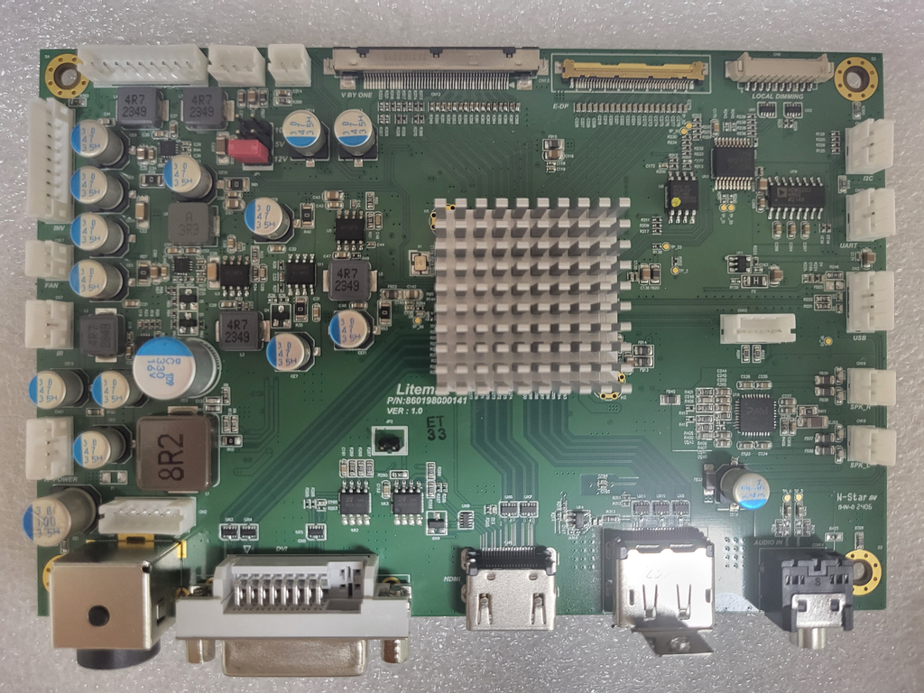 4K eDP / V-by-One Panel Controller