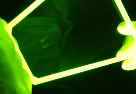 OLED/OPV ITO Glass — 0.3 mm, 370 × 470 mm, 15–20 Ω/sq