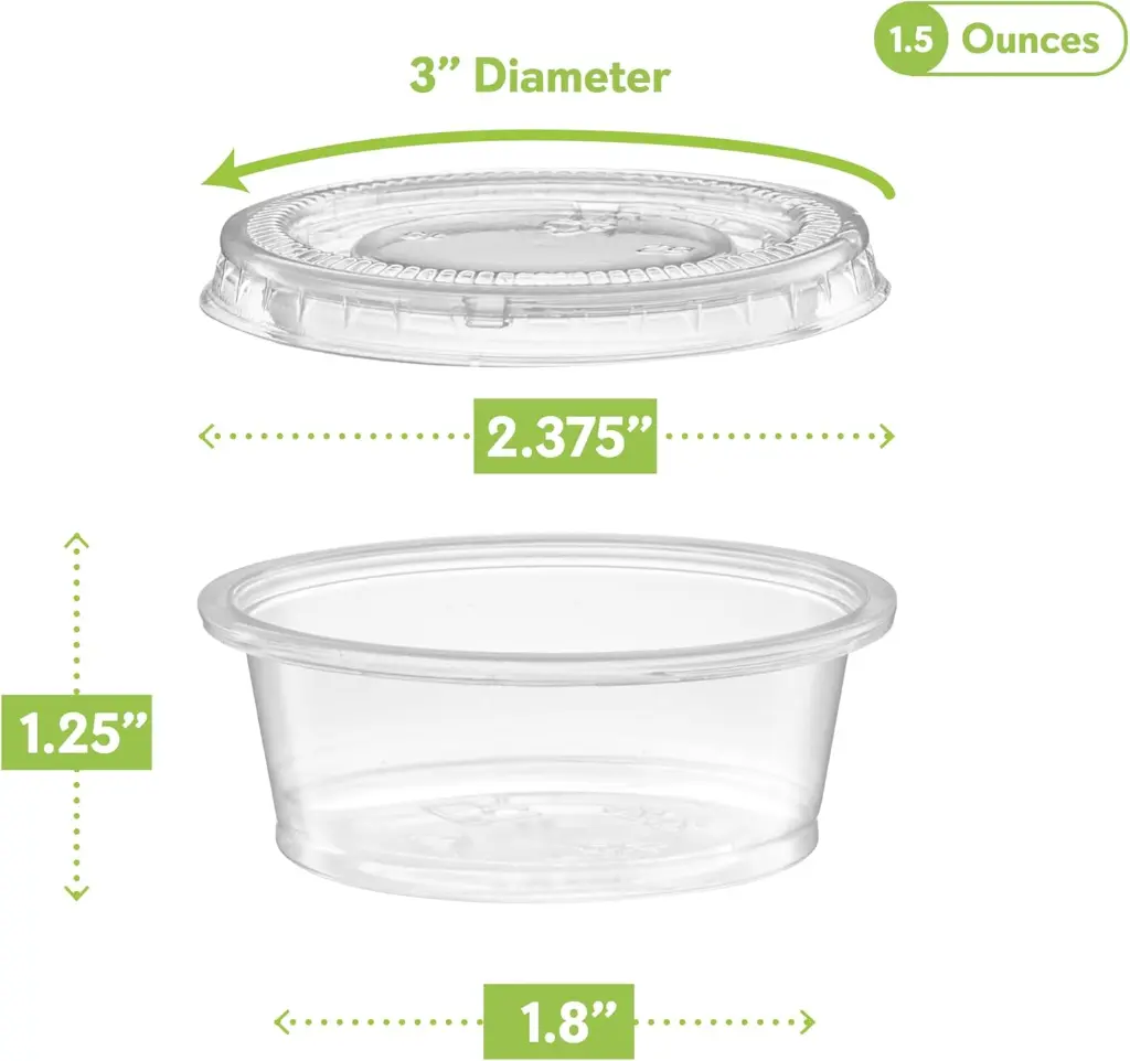 Cup with Lids 1.5oz