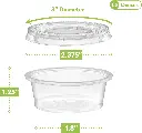 Cup with Lids 1.5oz