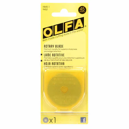 OLFA 45mm Rotary Cutter Blades 