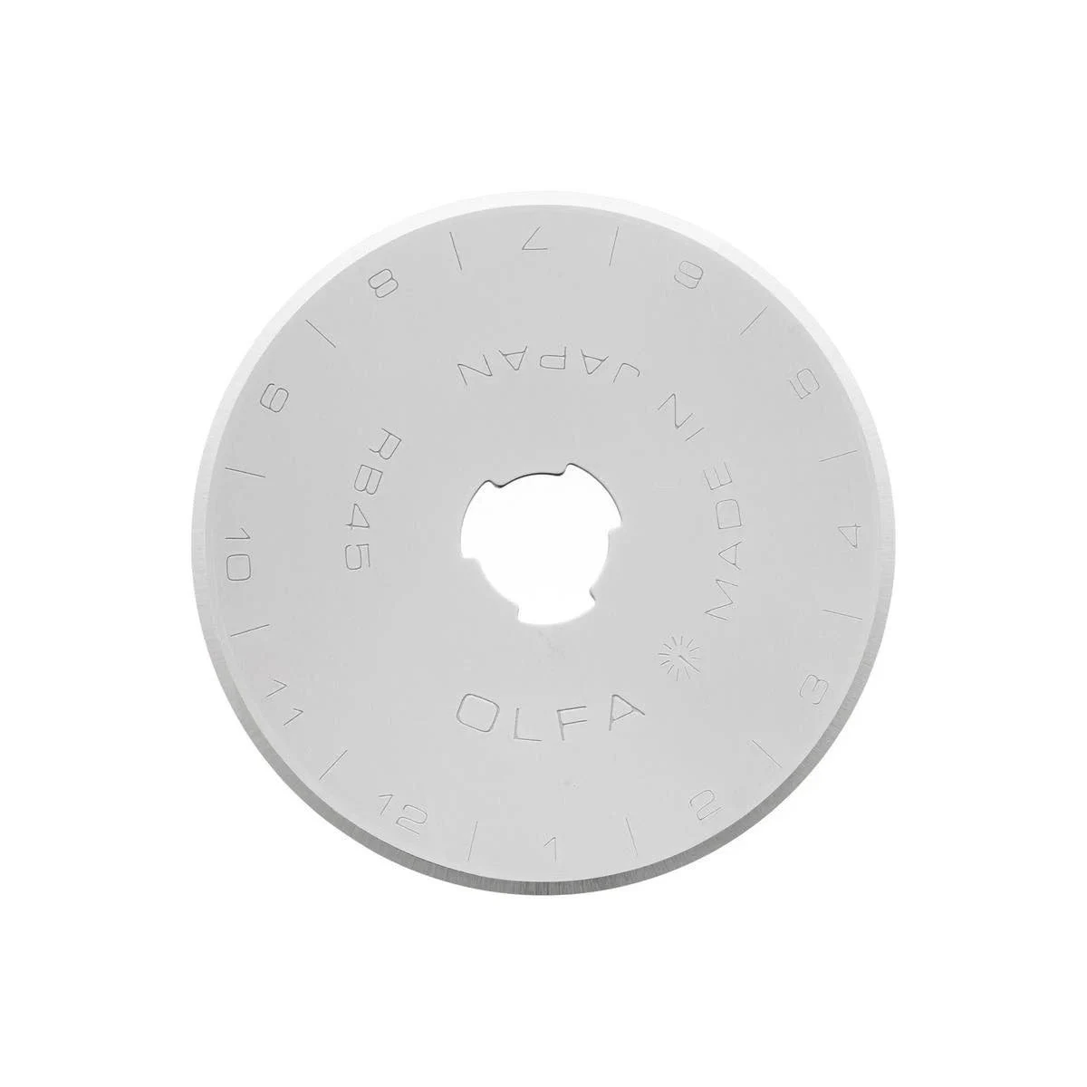 Olfa 45 mm Tungsten‑Steel Rotary Blade – 5‑Pack (RB45‑5)