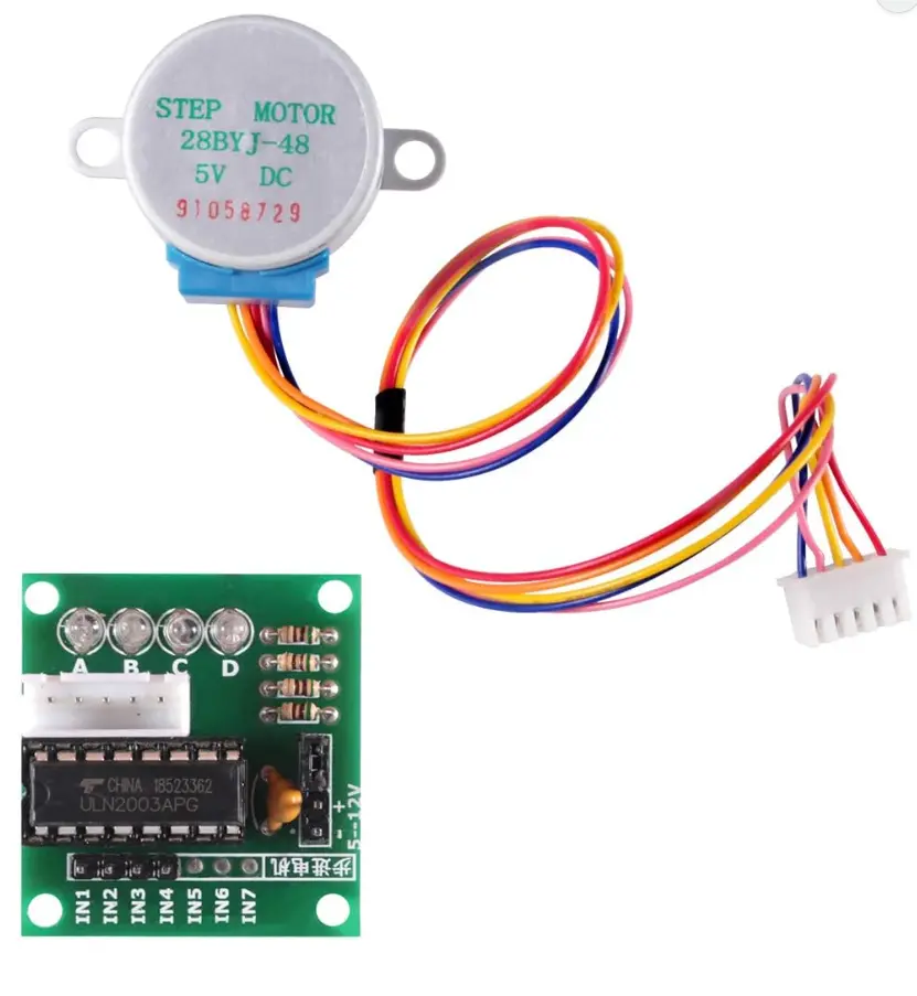 HWD / 28BYJ-48 ULN2003 5V Stepper Motor + ULN2003 Driver Board