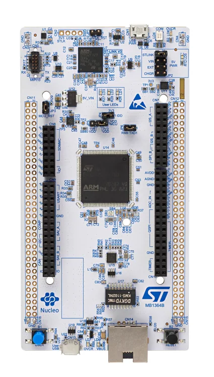 ST NUCLEO-H753ZI manufacturer board photo