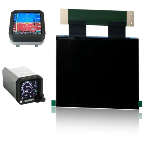 [SQR-3002-00] LCD / 3in x 3in Module / 240 x 240 RGB / 1000 cd/m2 / 3ATI